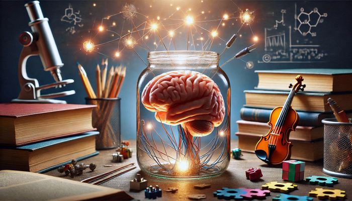 مغز در شیشه