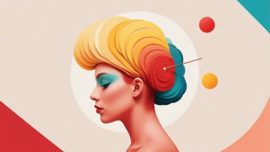 جذابیت رنگ ها