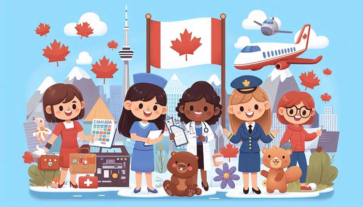 اشتغال زنان در کانادا