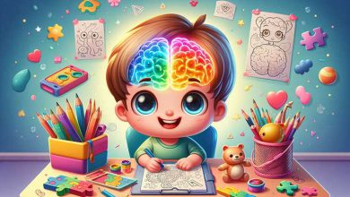 بهترین راه تقویت نیمکره راست مغز کودکان